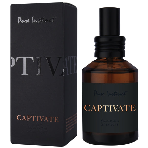 Captivate - 60ml Pure Instinct Men's Collection Pheromone Perfume - Sheets Optional