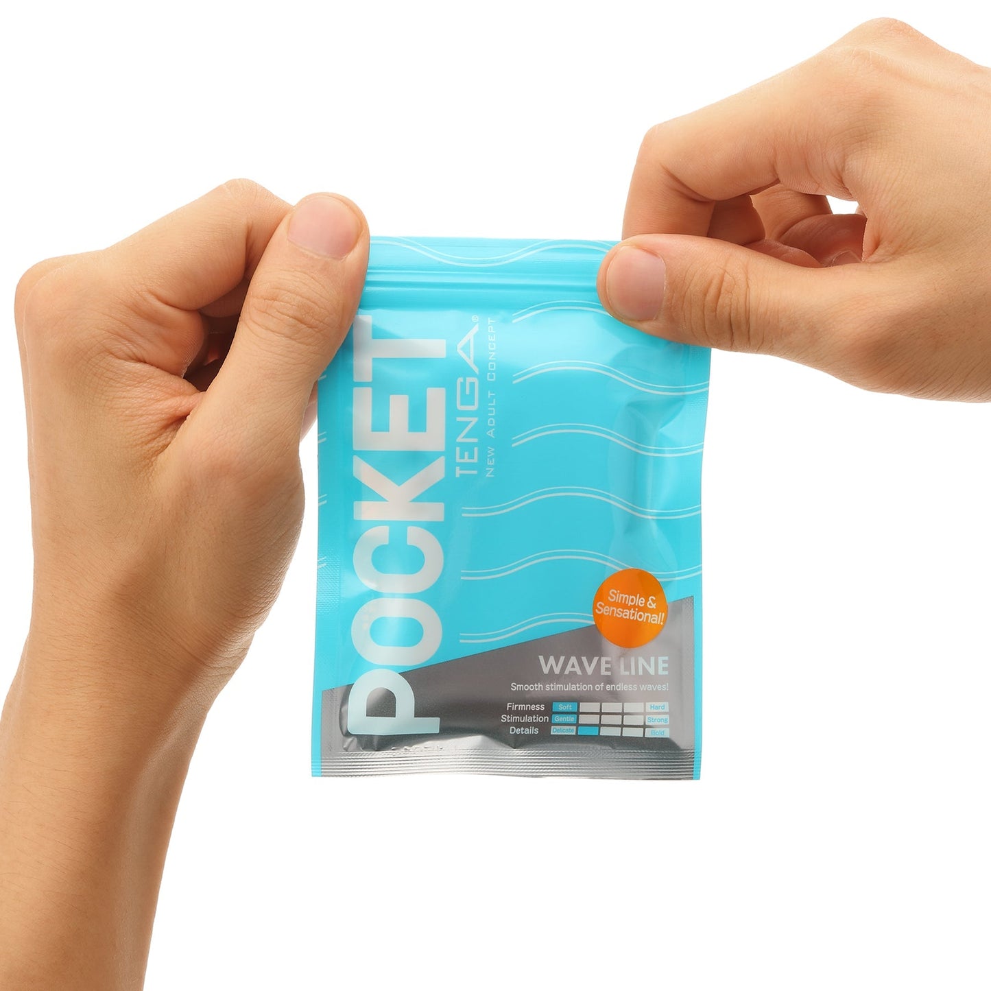POCKET TENGA WAVY LINE - Sheets Optional