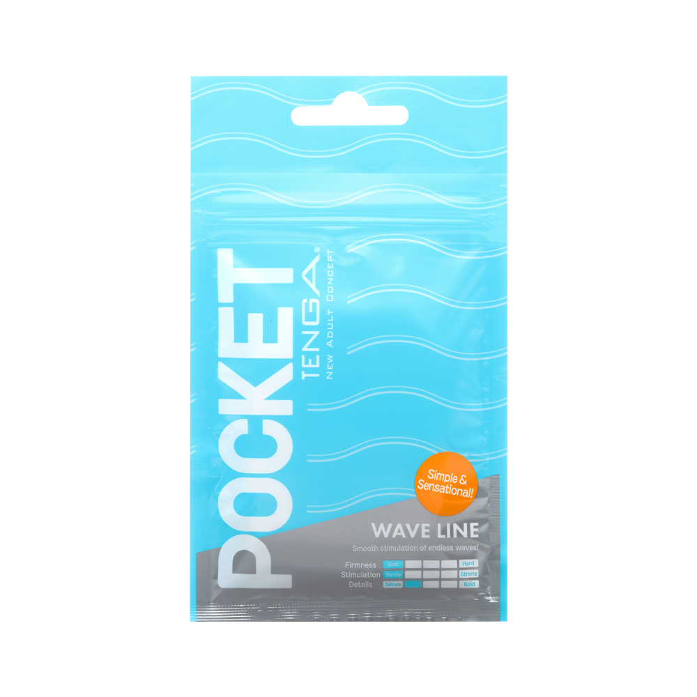 POCKET TENGA WAVY LINE - Sheets Optional