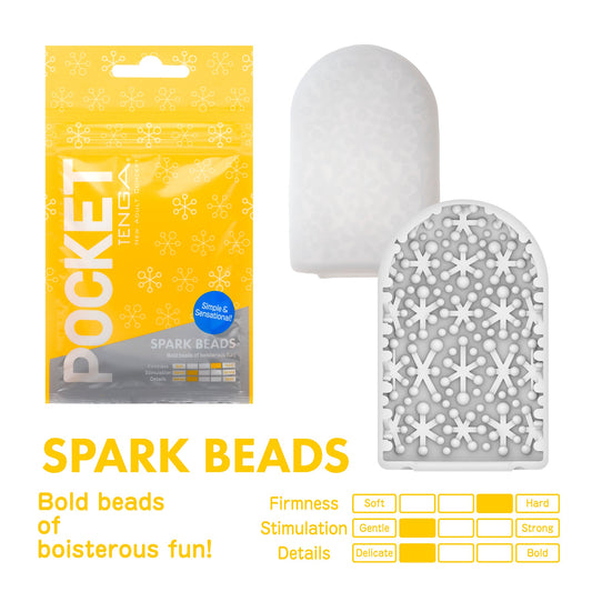 POCKET TENGA SPARK BEADS - Sheets Optional