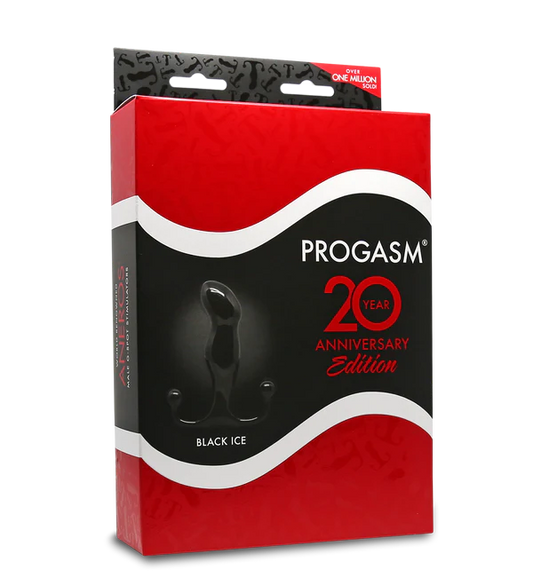 Aneros Progasm Prostate Massager Black Ice - Sheets Optional