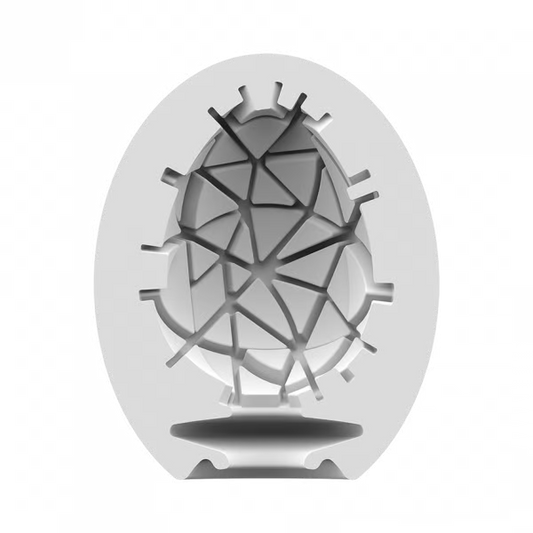 Masturbator Egg Single (Crunchy) Orange - Sheets Optional