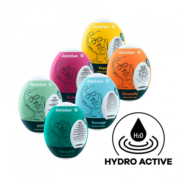Masturbator Egg 6er Set (Assorted) Assorted - Sheets Optional