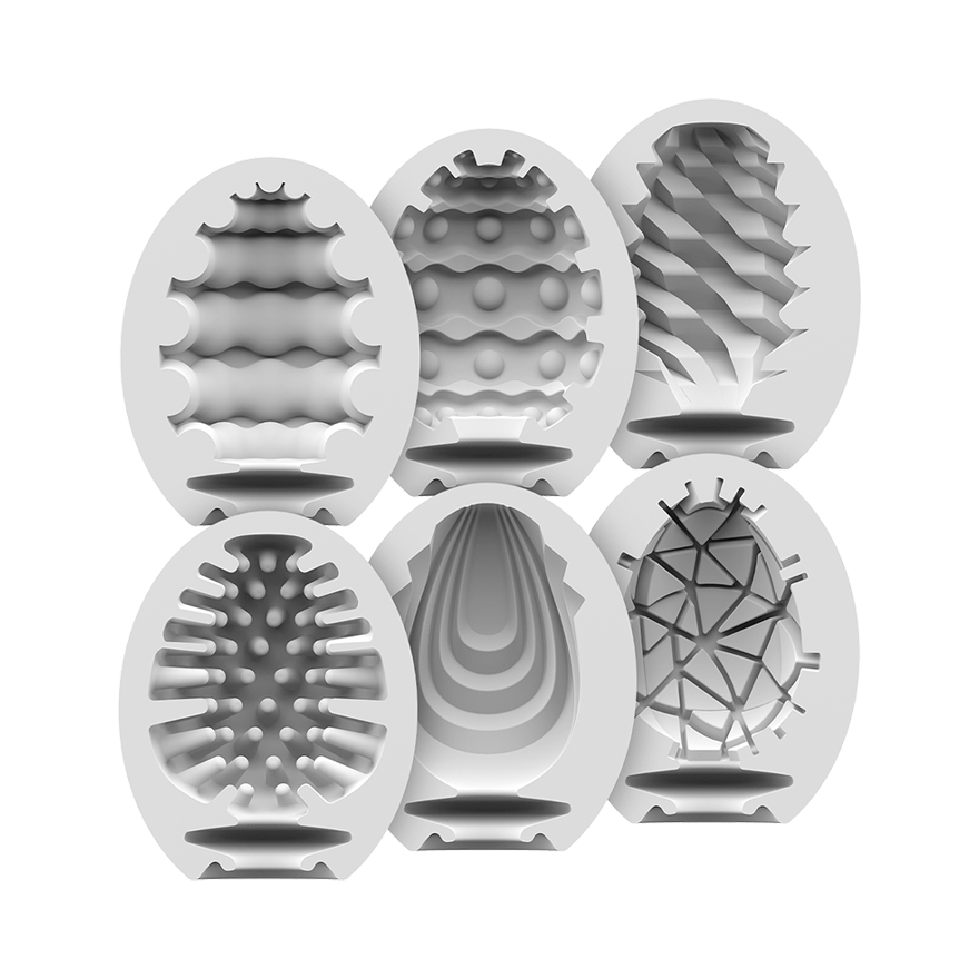 Masturbator Egg 6er Set (Assorted) Assorted - Sheets Optional