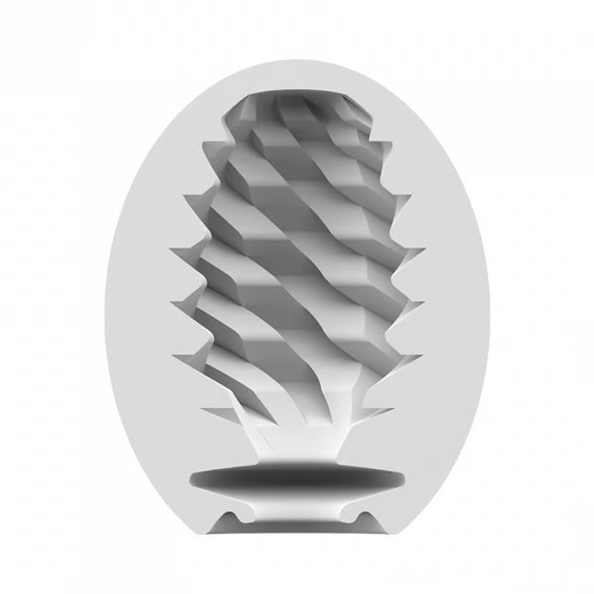 Masturbator Egg Single (Fierce) Yellow - Sheets Optional