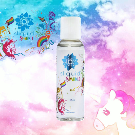 Sparkle Pride Lube 2oz - Sheets Optional