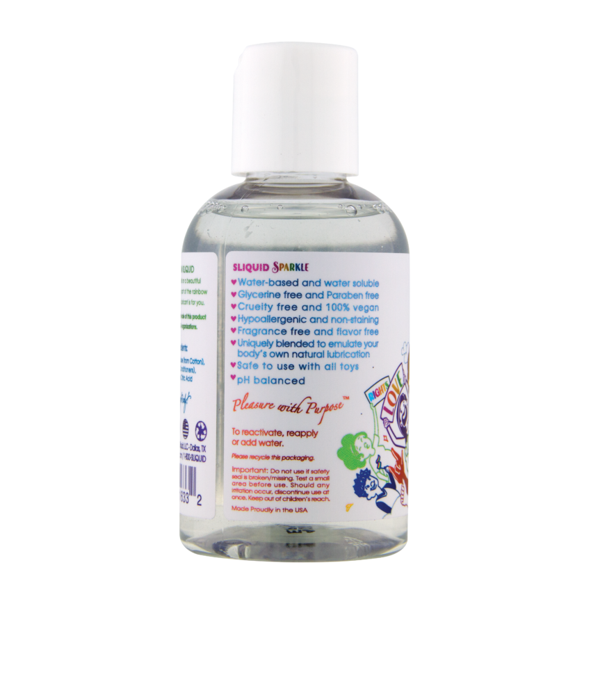 Sparkle Pride Lube 4.2oz - Sheets Optional