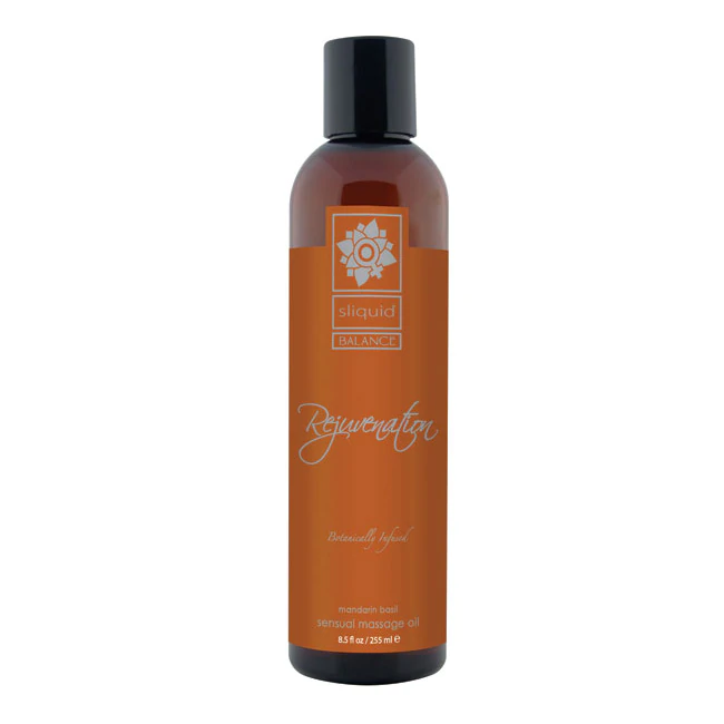 Sliquid Massage Oil Rejuvenation 8.5oz - Sheets Optional