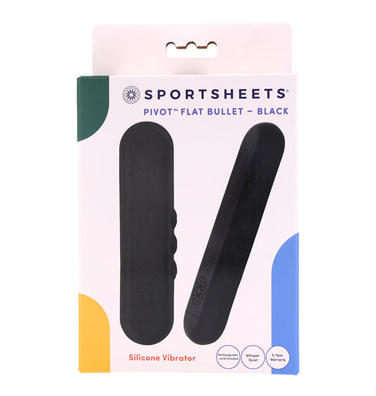 Pivot Flat Bullet – Black - Sheets Optional