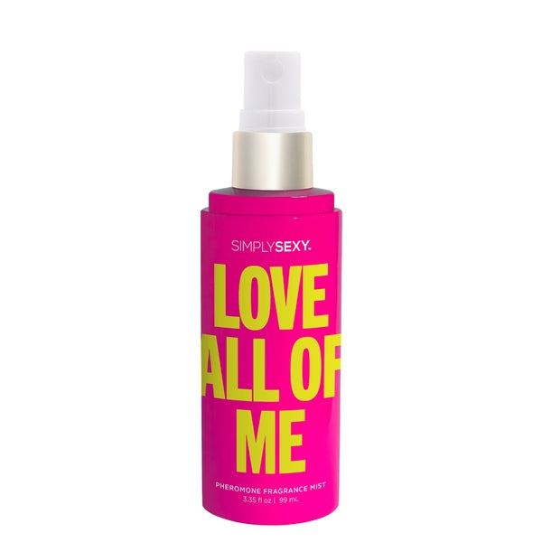 PHEROMONE BODY MIST - LOVE ALL OF ME - 3.35 floz | 99mL - Sheets Optional