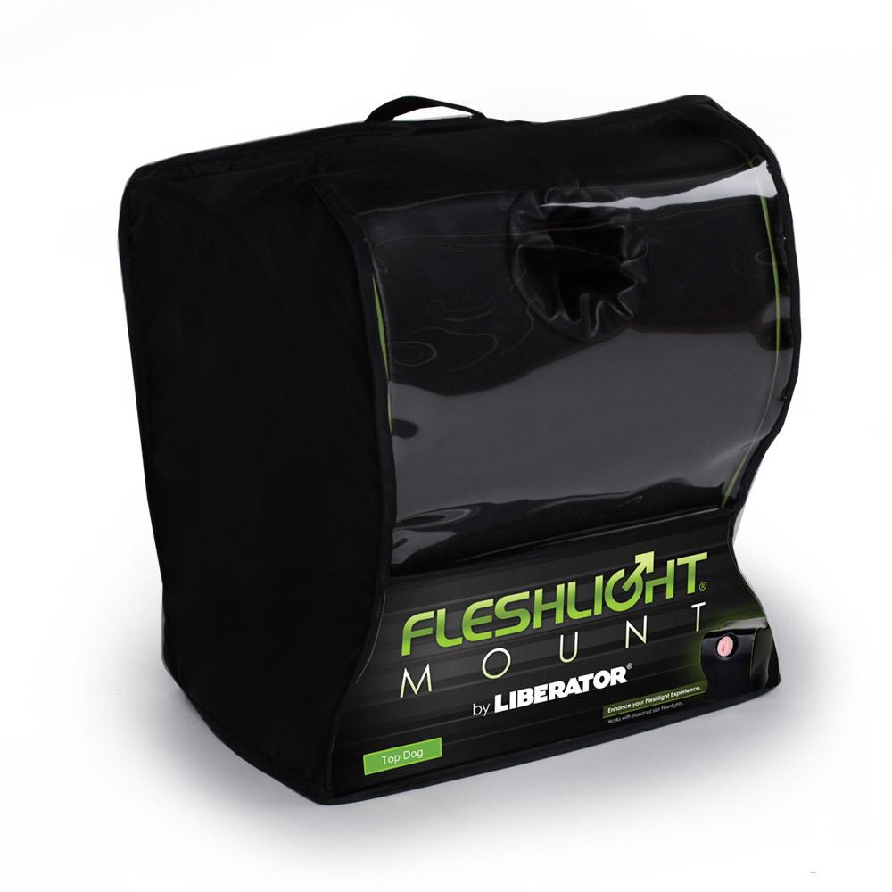 Fleshlight Top Dog Black Faux Leather - Sheets Optional