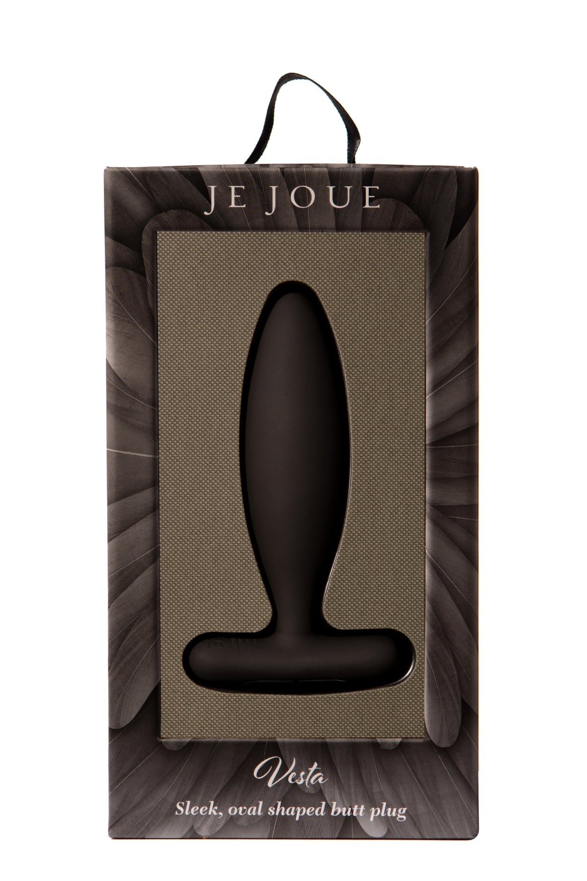 Vesta Vibrating Butt Plug Black - Sheets Optional
