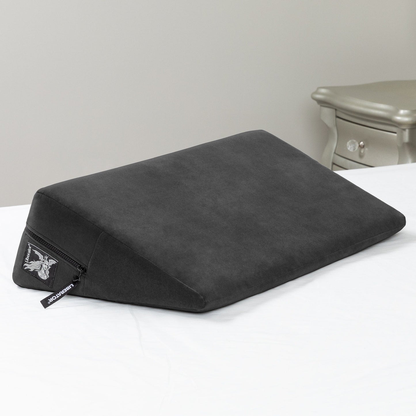 Wedge Black Microfiber - Sheets Optional