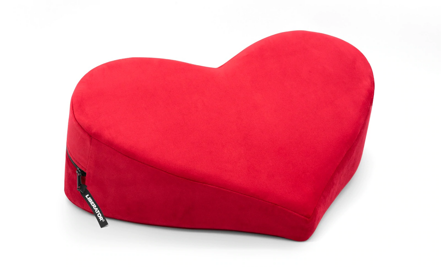 Heart Wedge Red Microvelvet - Sheets Optional