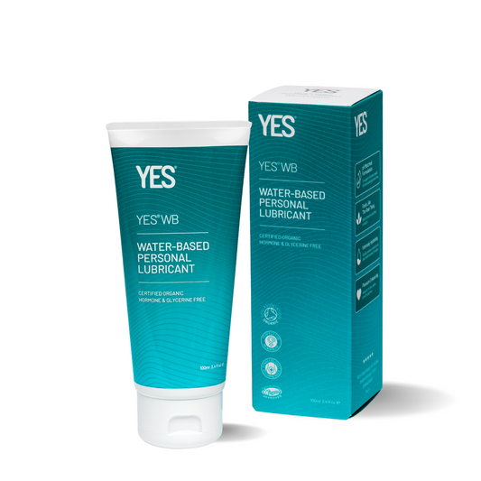 YES WB Water Based Organic Lubricant 100ml - Sheets Optional