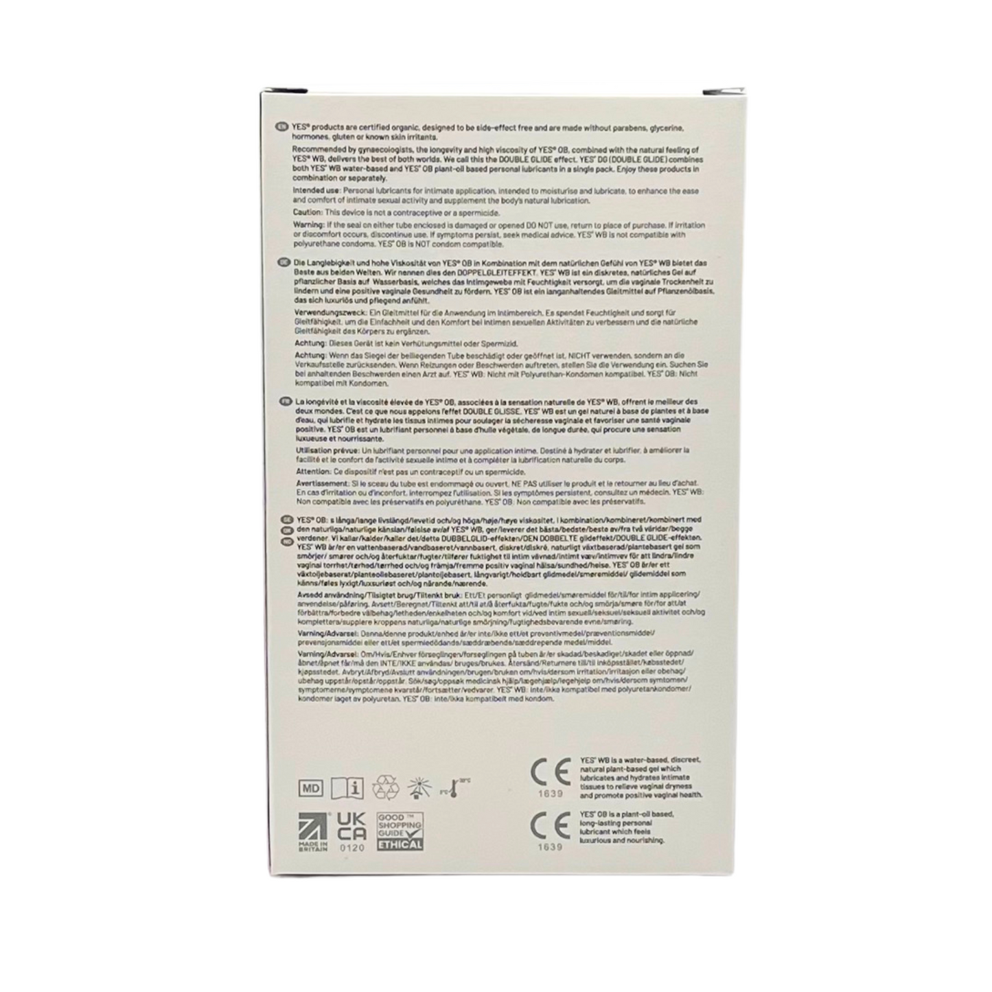 DG (Double Glide) WB Water Based and OB Plant-Oil Based - Sheets Optional