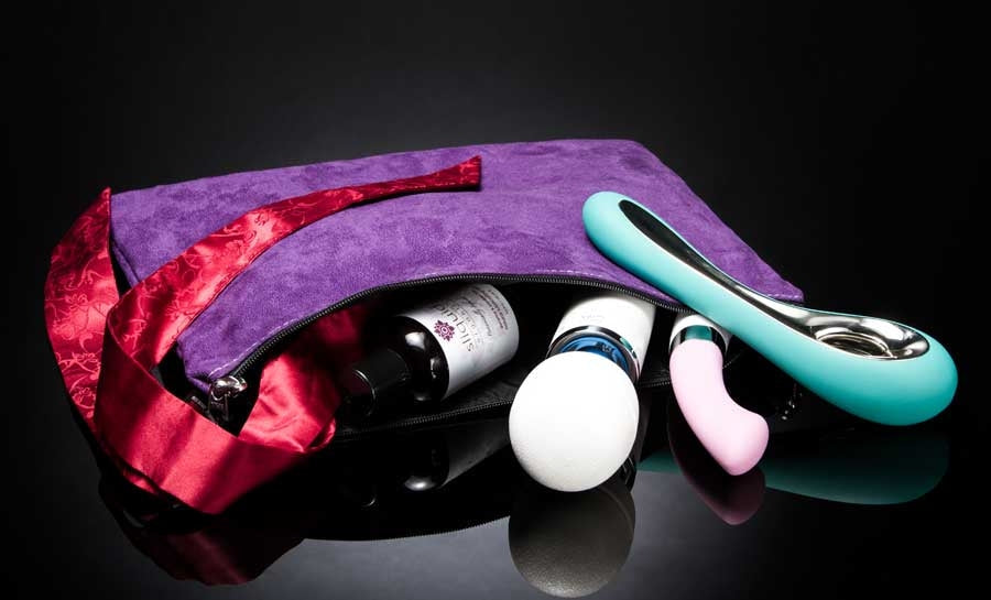 Zappa Toy Bag Grape Microsuede - Sheets Optional