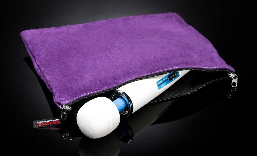 Zappa Toy Bag Grape Microsuede - Sheets Optional