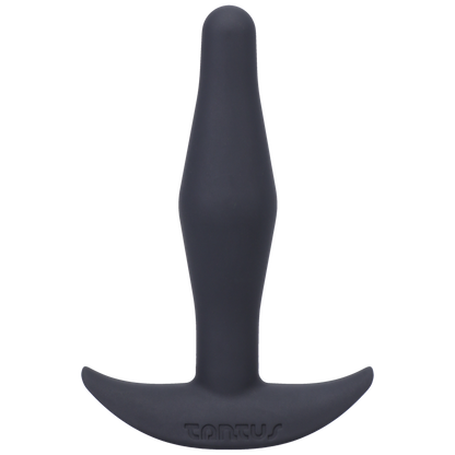 Tantus Silicone Little Flirt Butt Plug Black - Sheets Optional