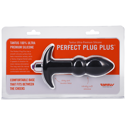 Perfect Plug Plus Vibe Black - Sheets Optional