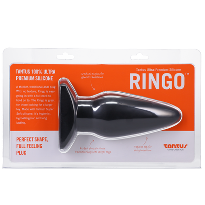 Silicone Ringo Silicone Butt Plug - Sheets Optional