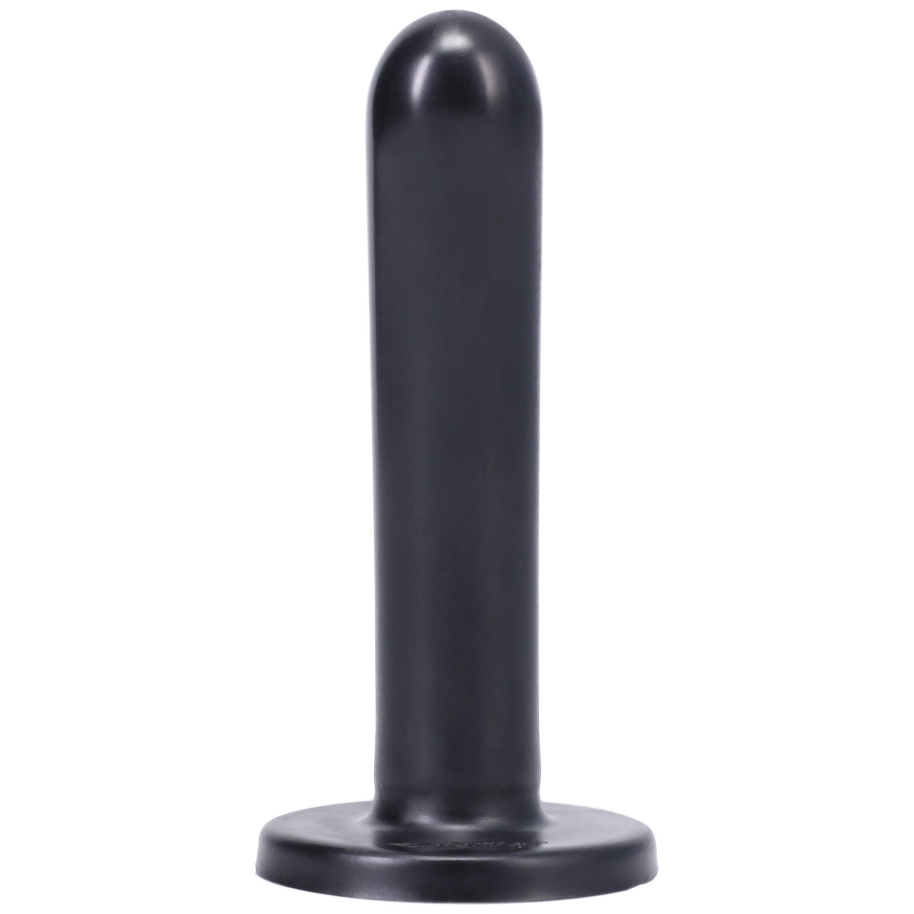 Silk Medium Silicone Dildo Black - Sheets Optional