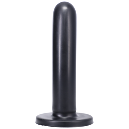 Silk Medium Silicone Dildo Black - Sheets Optional