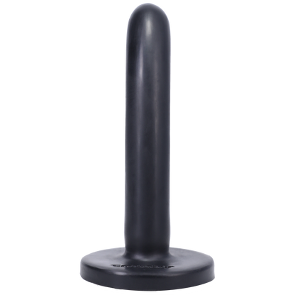 Tantus Silicone Silk Small Silicone Dildo Black - Sheets Optional