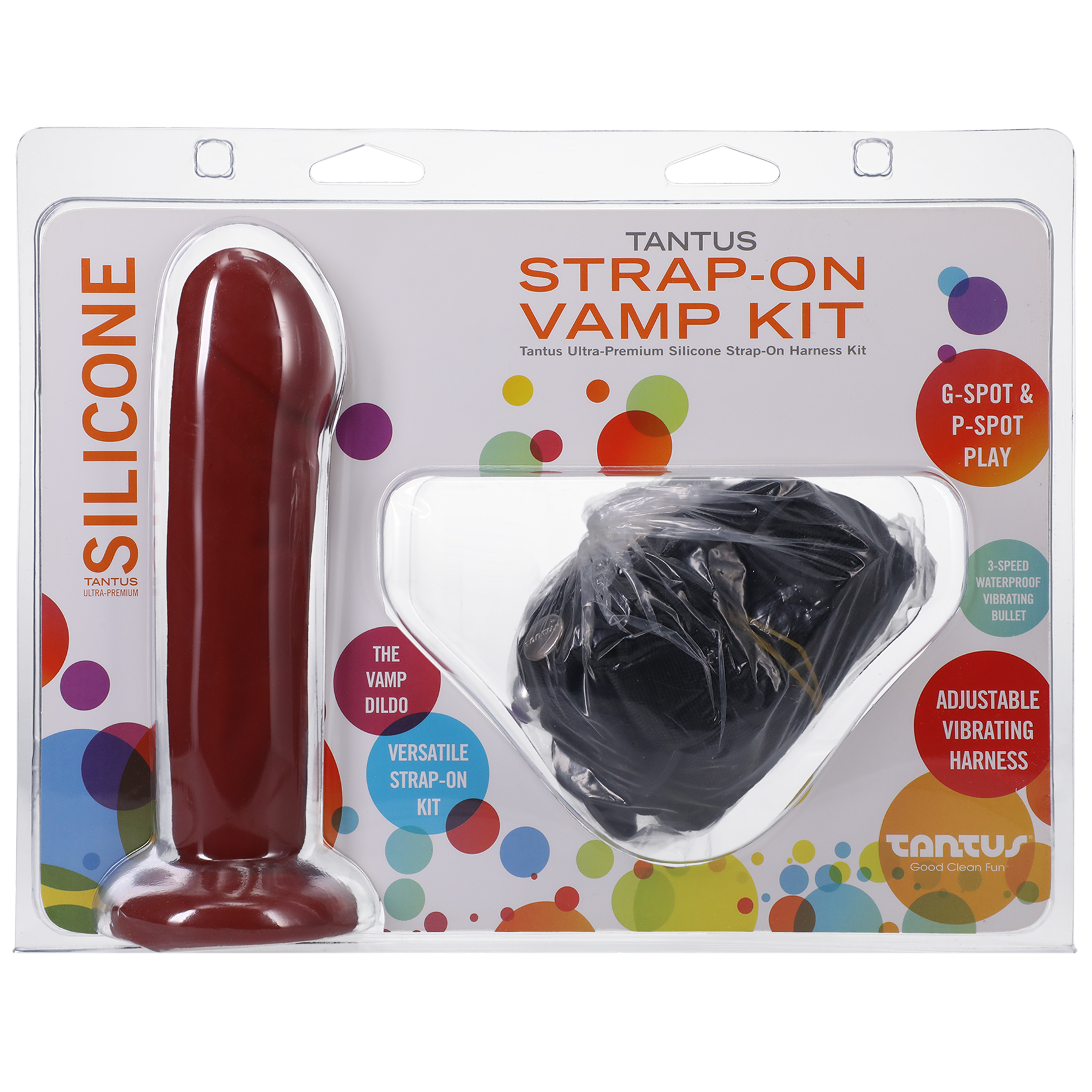 Tantus Vamp Kit Crimson Medium - Sheets Optional