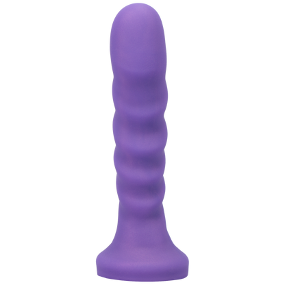 Tantus Silicone Echo Silicone Vibrator Midnight Purple - Sheets Optional