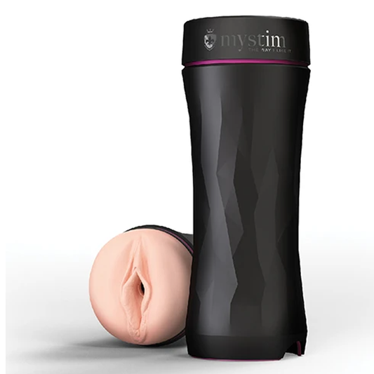 Mystim Opus E- Masturbator - Vagina - Sheets Optional