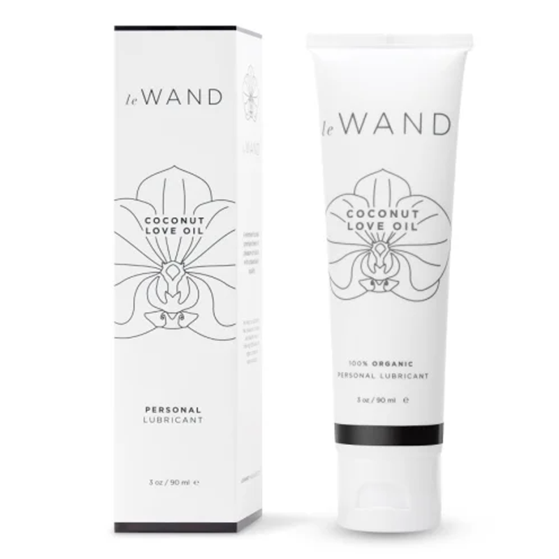 Le Wand Coconut Oil Lubricant 3 oz - Sheets Optional