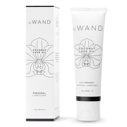 Le Wand Coconut Oil Lubricant 3 oz - Sheets Optional