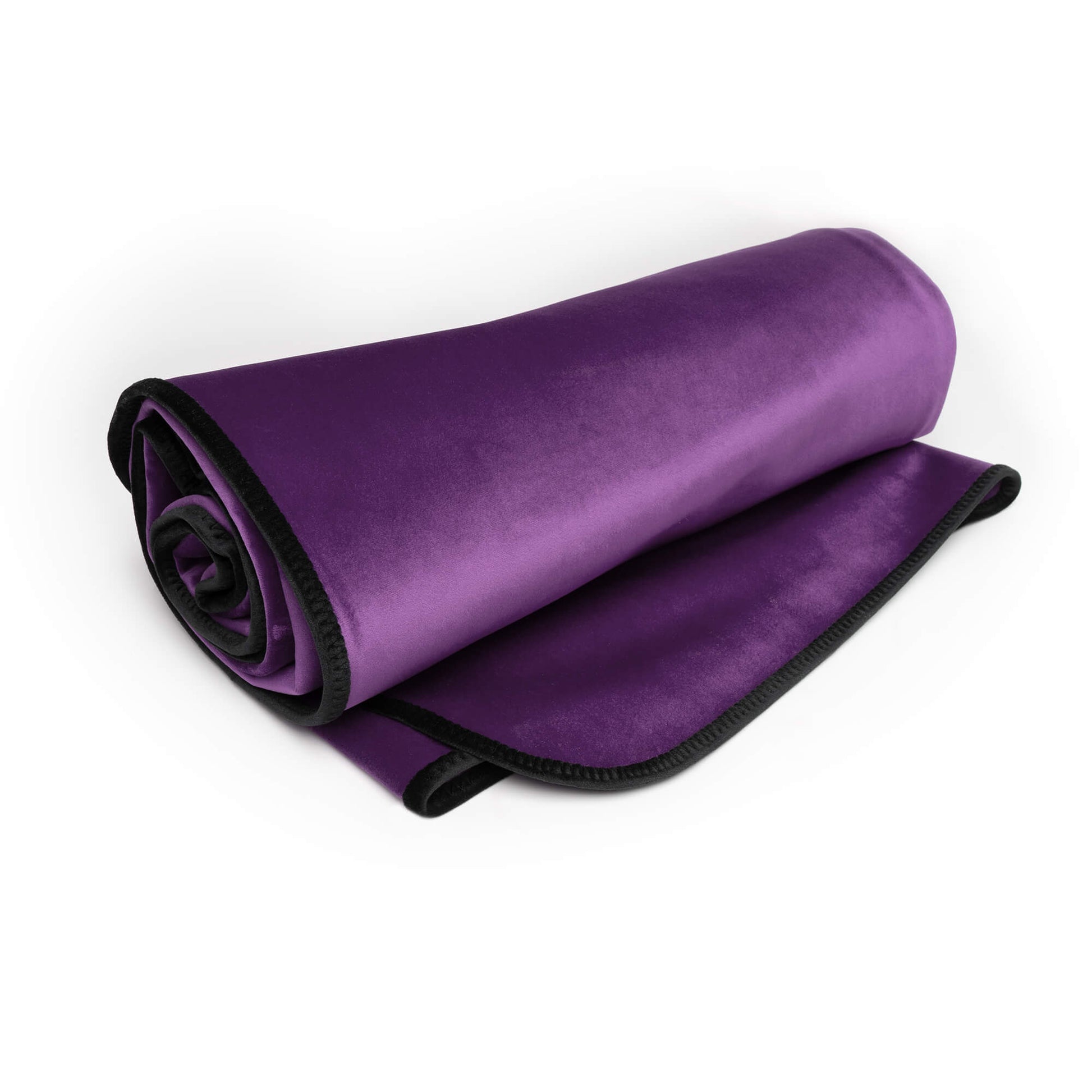 Fascinator Lush Throw Purple Microvelvet - King Size - Sheets Optional