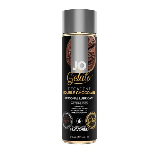 JO Gelato - Decadent Double Chocolate - Lubricant 4 floz / 120 mL - Sheets Optional