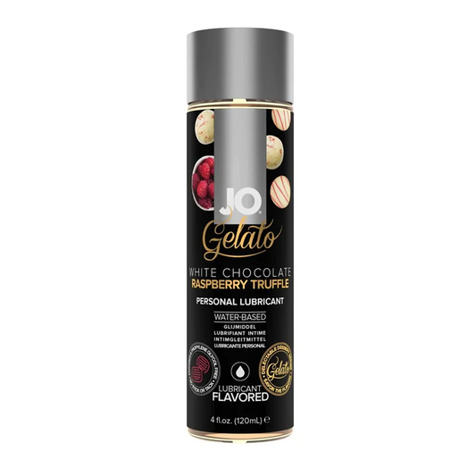 JO Gelato White Chocolate Raspberry Truffle 1oz - Sheets Optional