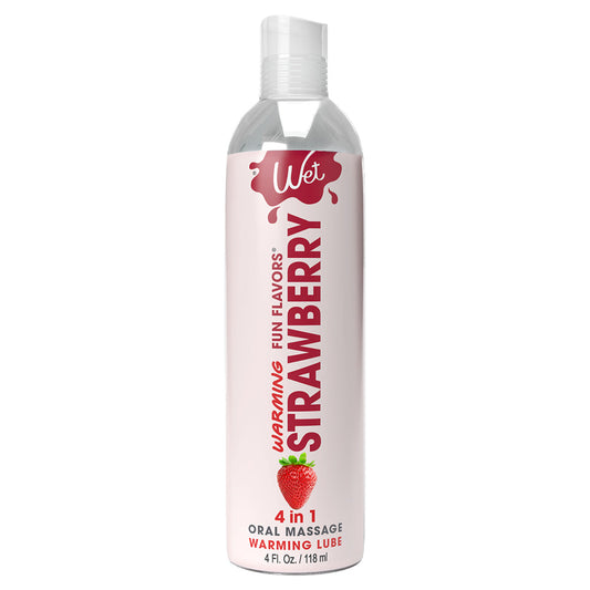 Fun Flavours Strawberry 4 Fl. Oz. / 118 ml - Sheets Optional