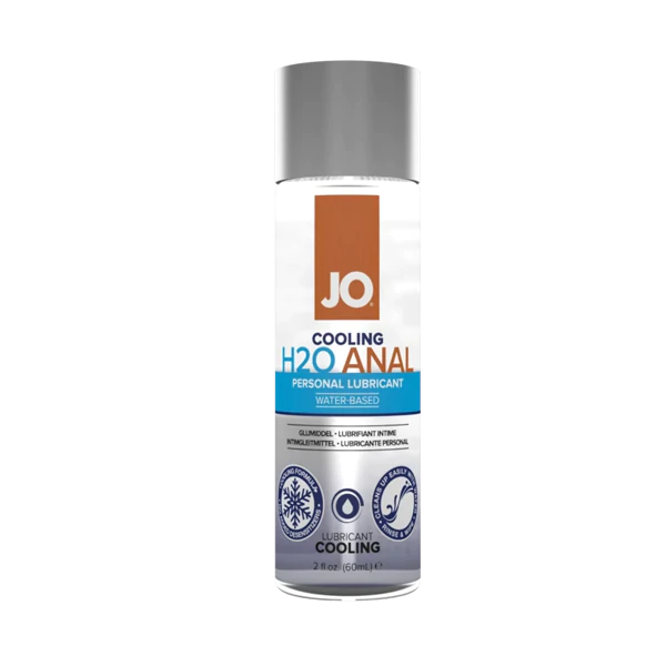 JO H2O Anal Cooling Lubricant 2 fl oz - Sheets Optional