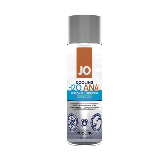 JO H2O Anal Cooling Lubricant 2 fl oz - Sheets Optional