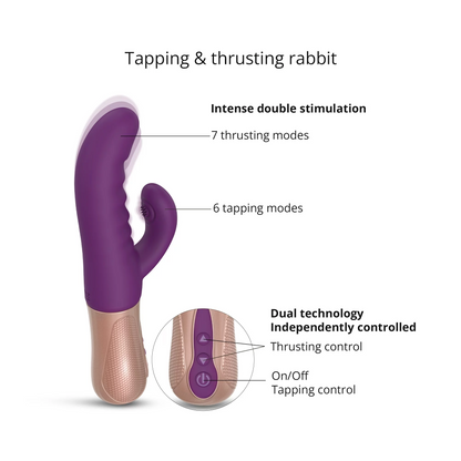 SASSY BUNNY - PURPLE RAIN - Sheets Optional