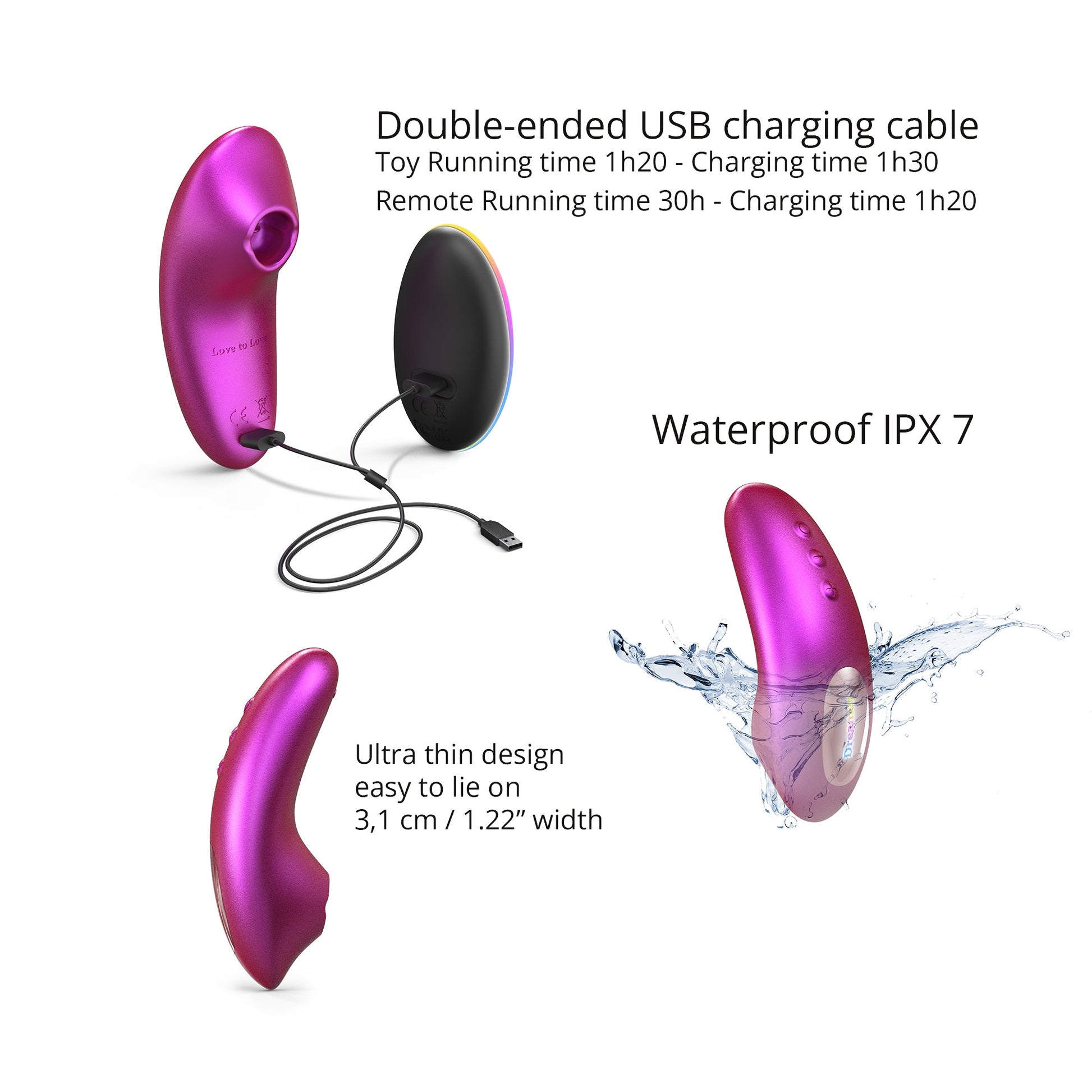 DREAMER - IRIDESCENT BERRY - Sheets Optional