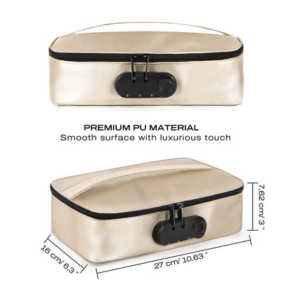 DISCREET BOX LUXURY GOLD - Sheets Optional
