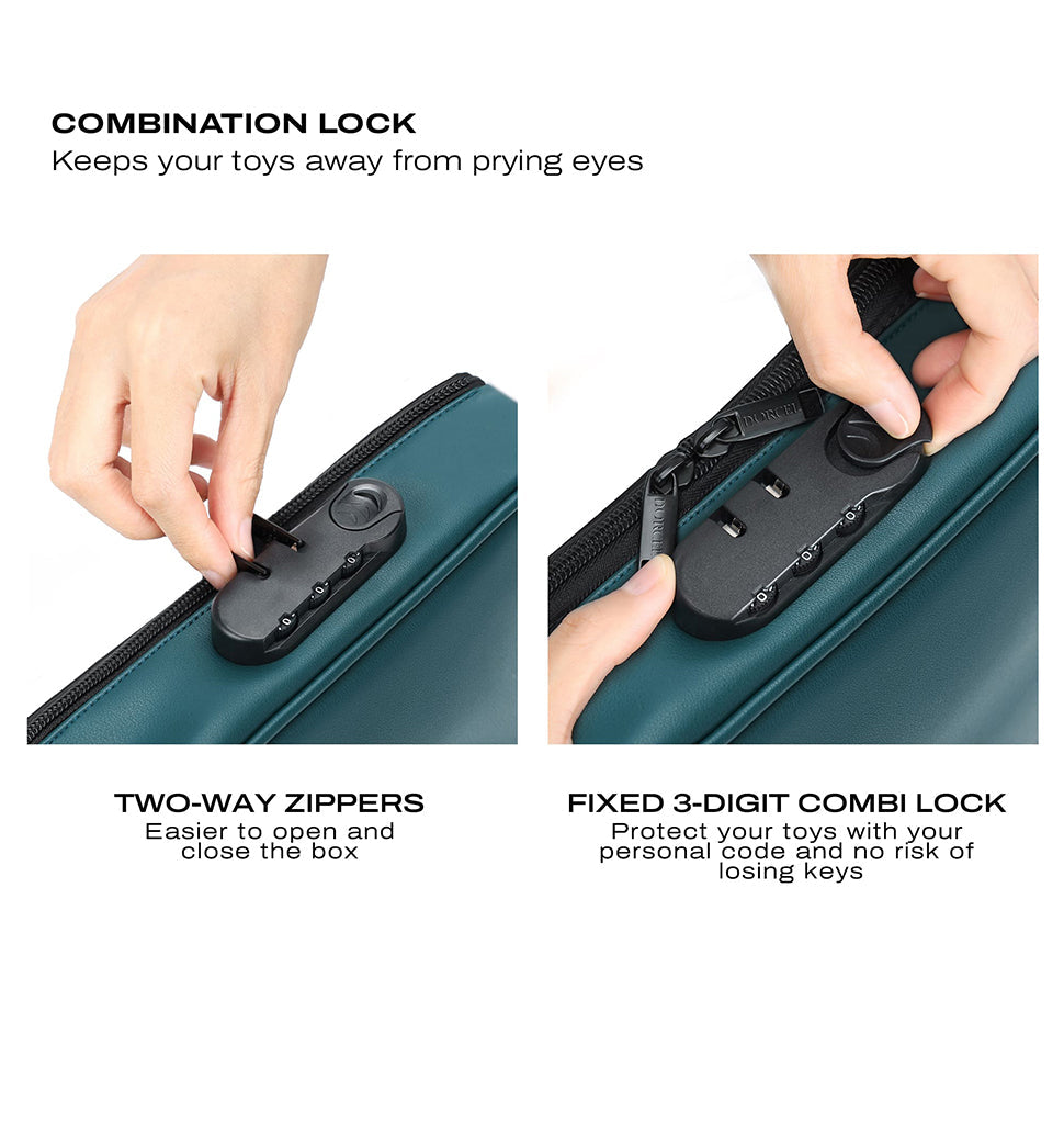 DISCREET BOX LUXURY GREEN - Sheets Optional