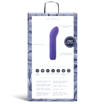 Je Joue G-Spot Clitoral Vibrator Purple - Sheets Optional