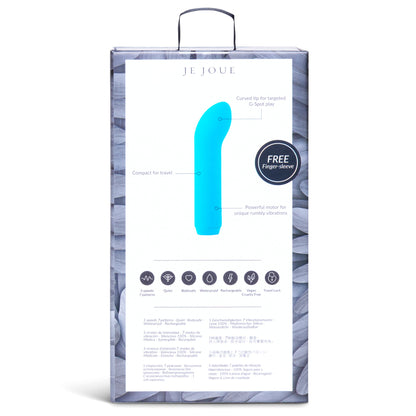 Je Joue G-Spot Clitoral Vibrator Teal - Sheets Optional