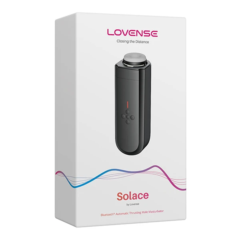 LOVENSE SOLACE THRUSTING MALE MASTURBATOR - Sheets Optional