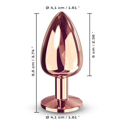 Diamond Plug Rose Gold Large - Sheets Optional