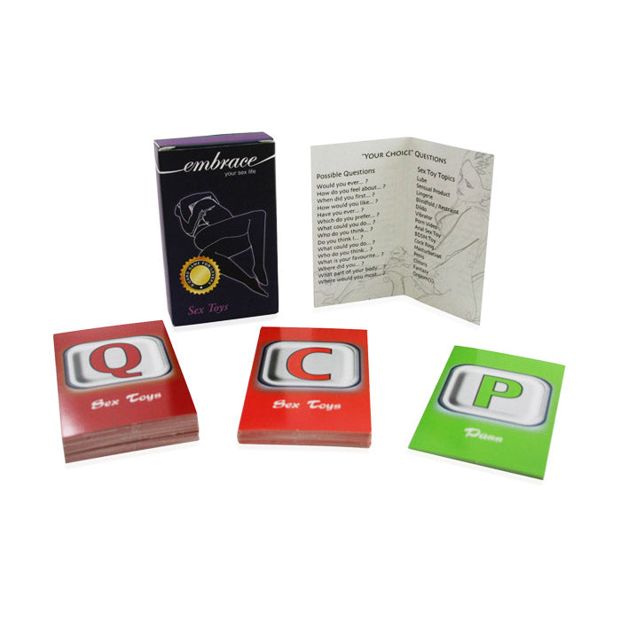 Card Game - Sex Toys - Sheets Optional