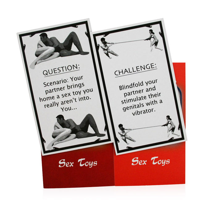 Card Game - Sex Toys - Sheets Optional