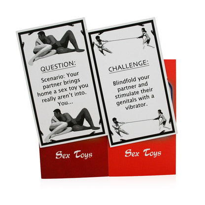 Card Game - Sex Toys - Sheets Optional